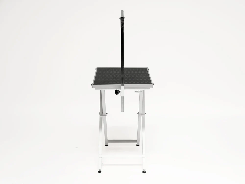 Folding Veterinary Grooming and Examination Table - White (Rectangular Top Table) | TrioCare-6015